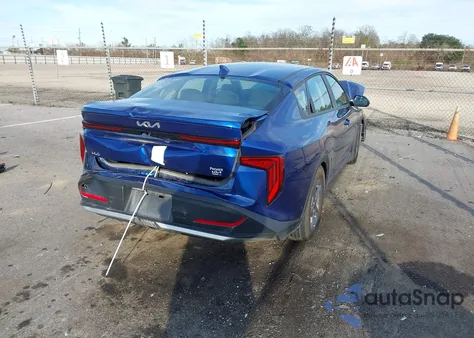 2025 Kia K4 Lxs from USA, damaged, VIN 3KPFT4DE3SE139242